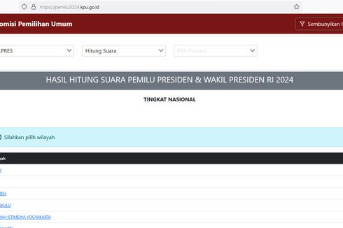 Grafik Sirekap Disetop Dianggap Menguatkan Dugaan Upaya Manipulasi