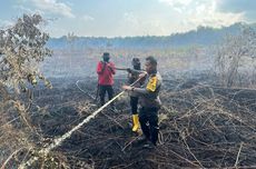 Kebakaran Lahan Gambut di Meranti Meluas, Pemadaman Temui Kendala Asap