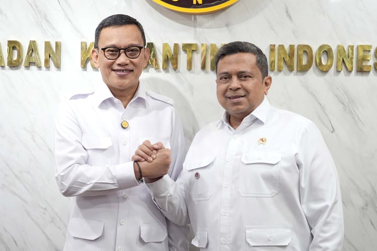 Kepala BPJPH dan Kepala Barantin Bertemu, Bahas Penguatan Sinergi Keterjaminan Produk Sehat dan Halal 