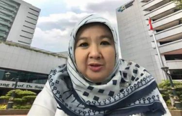 Sekretaris Direktorat Jenderal (Ditjen) Kesehatan Masyarakat Kemenkes Siti Nadia Tarmizi dalam konferensi pers update Health Working Group G20 Ketiga di Jakarta, Kamis (18/8/2022).  