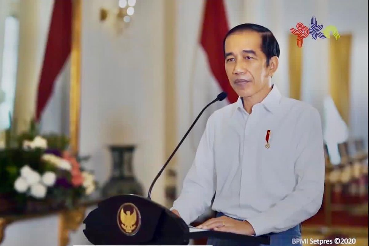 Presiden Jokowi membuka Pekan Kebudayaan Nasional (PKN) yang akan digelar 31 Oktober hingga 30 November 2020. 