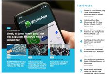 [POPULER TREN] Daftar Ponsel yang Tidak Bisa Lagi Akses WhatsApp Mulai 1 Januari 2021 | Efek Samping dari Vaksin Corona