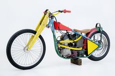 Honda CRF 250R Speedway Chopper, Terinspirasi Karya Andy Warhol