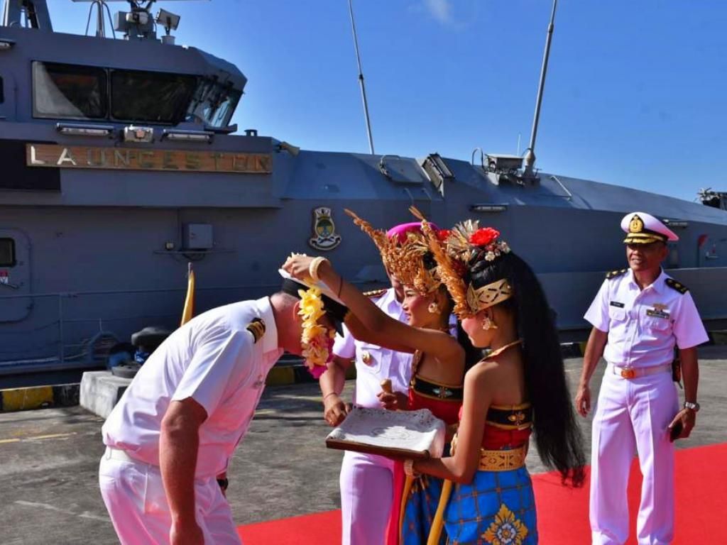 Kapal Perang Australia HMAS Launceston III Tiba di Indonesia, Bakal Gelar Latihan dengan TNI AL di NTT