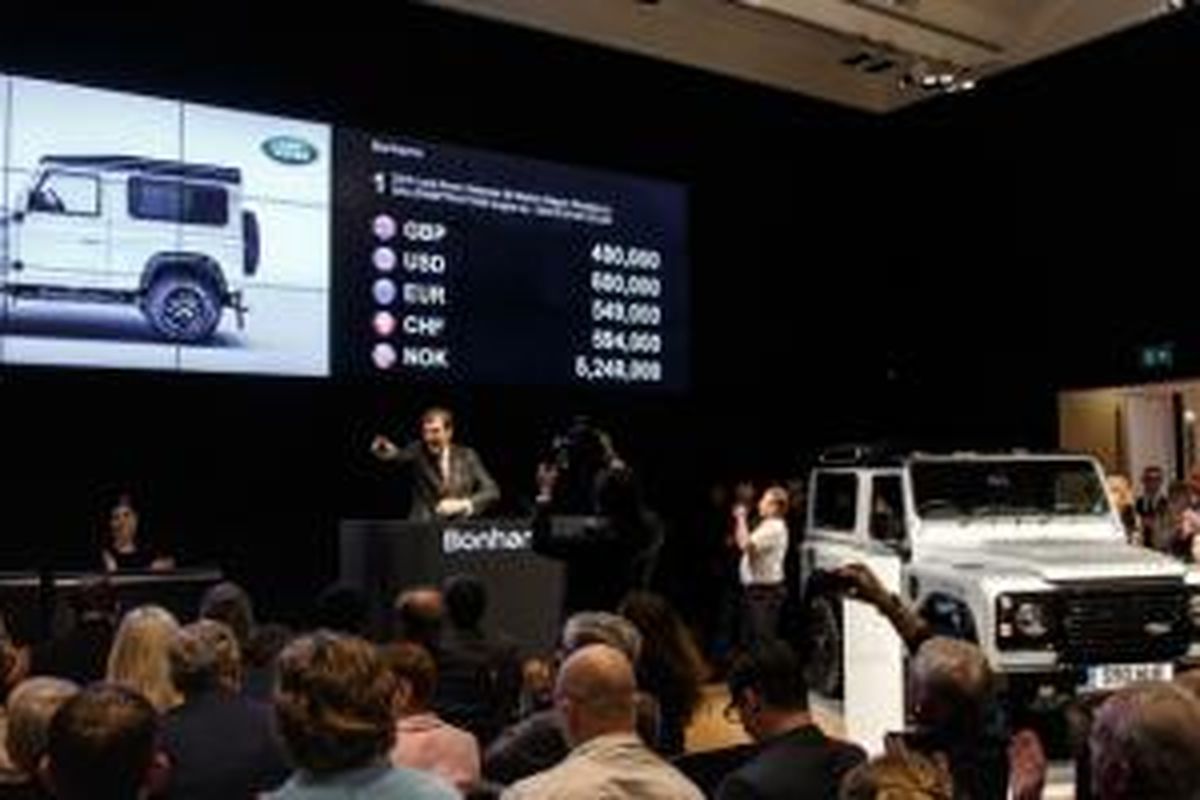 Land Rover Defender edisi 2 juta unit