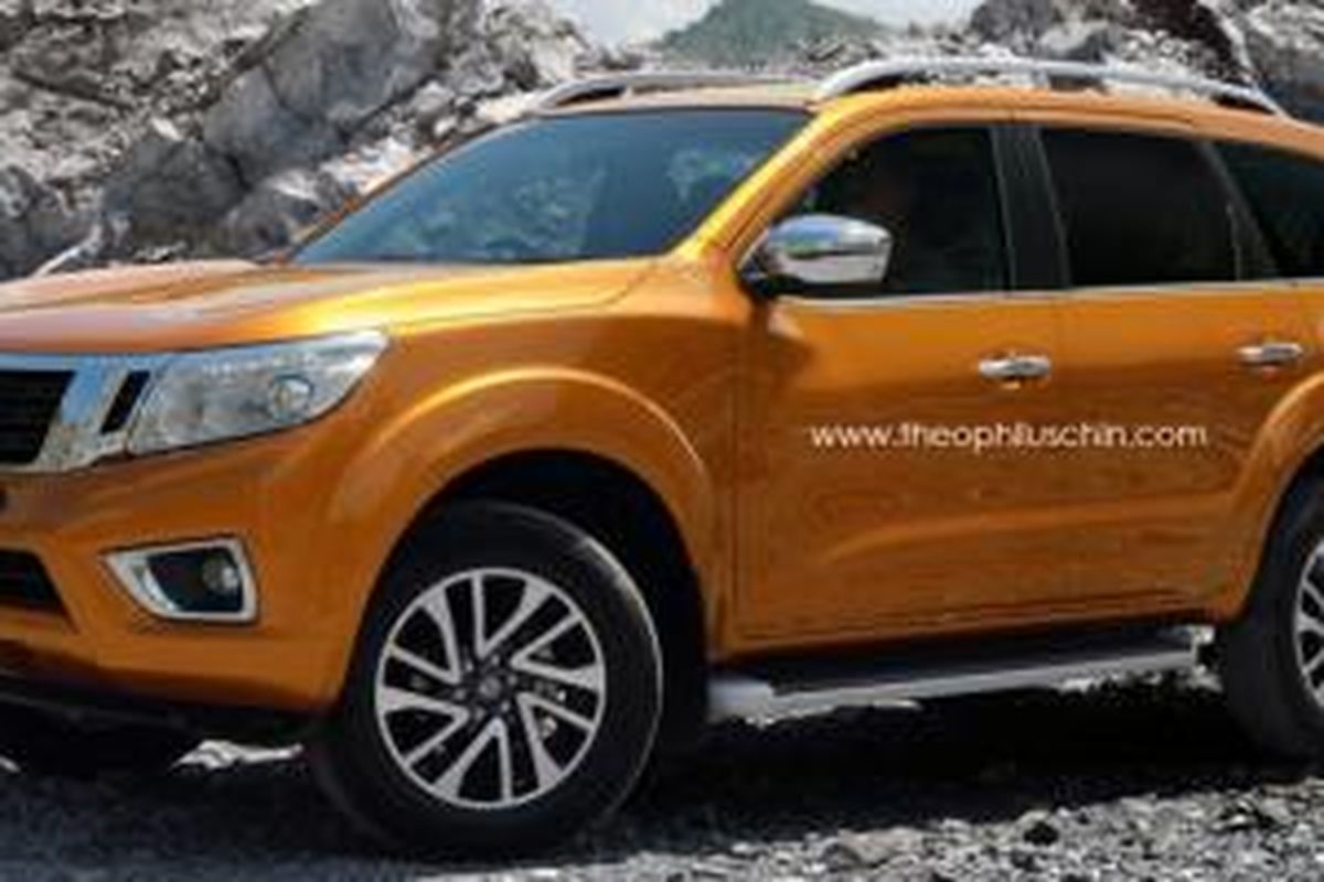 Rekayasa digital versi SUV All-New Navara.