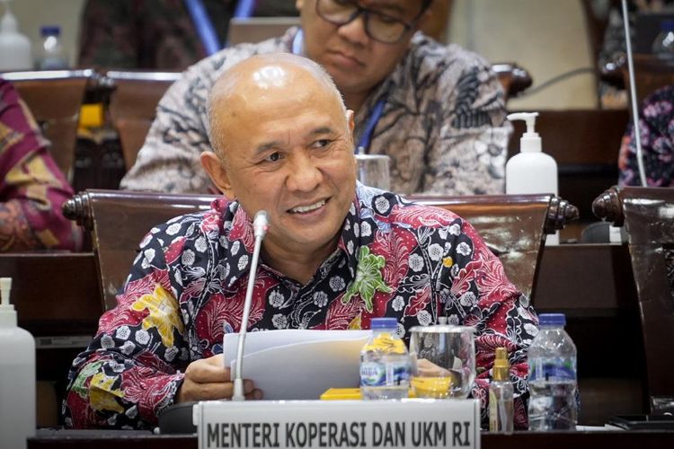 Menteri Koperasi dan UKM (MenKopUKM) Teten Masduki 