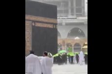 Video Hujan Es di Masjidil Haram, Arab Saudi Minta Warga Berhati-hati