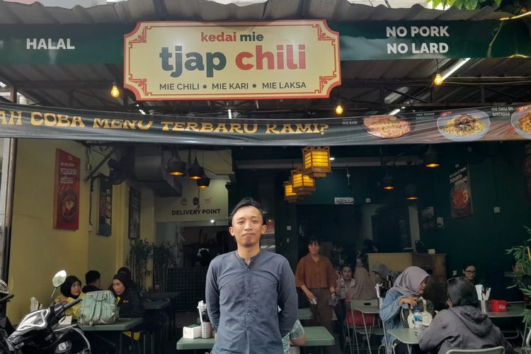 Be Putra Sabian, Manager Marketing Kedai Mie Tjap Chili