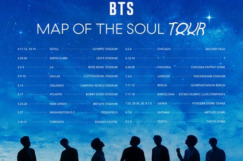 Pantau Situasi Wabah Covid-19, BTS Siap Ubah Jadwal Tur Map of the Soul