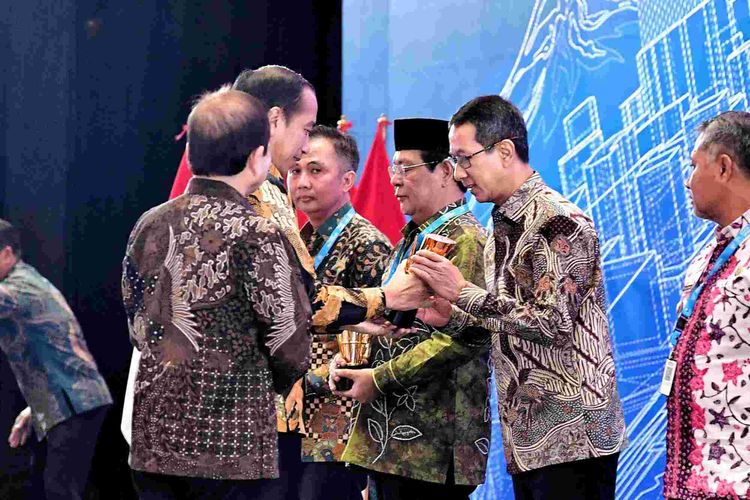 Pj Gubernur DKI Jakarta Heru Budi Hartono pada acara Musrenbangnas 2024.