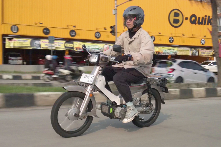 Jajal Honda C700 Listrik, Bebek Listrik yang Masih Punya Gigi