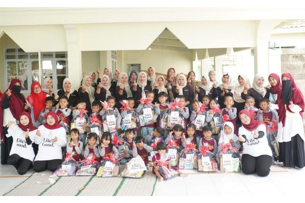 Program LG Loves and Cares Dukung Pemulihan Pascabencana di Desa Pasirlangu