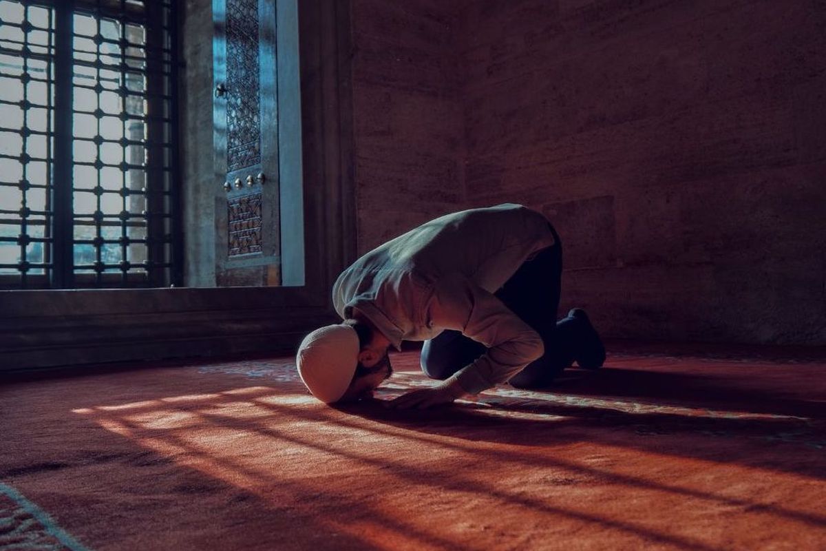 Ilustrasi sholat istikharah