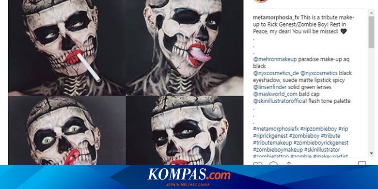 Seni "Make-Up" Wajah Mengerikan Ala Julia Wunderlich...