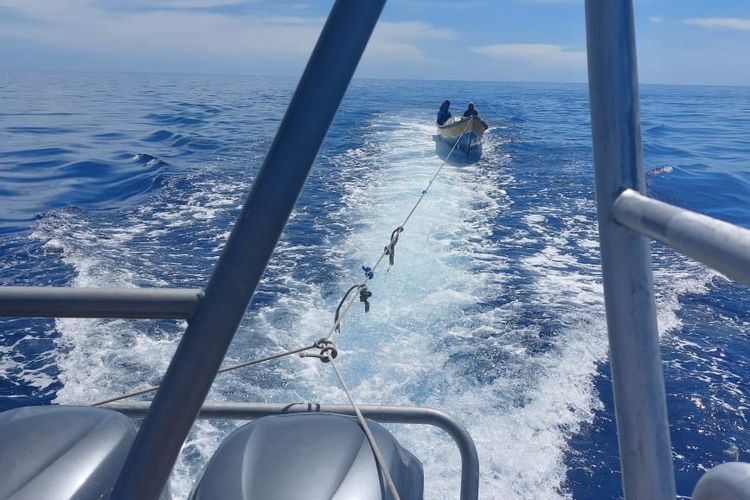 3 Nelayan di Maluku Tenggara Hanyut akibat Mati Mesin Berhasil Dievakuasi Tim SAR