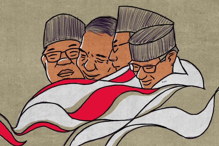 Paling Inspiratif Gambar  Kartun Bendera Indonesia Hitam 