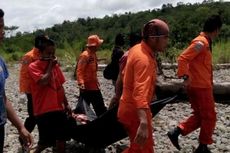 Seorang Korban Hanyut Sungai Oyo Ditemukan Tewas