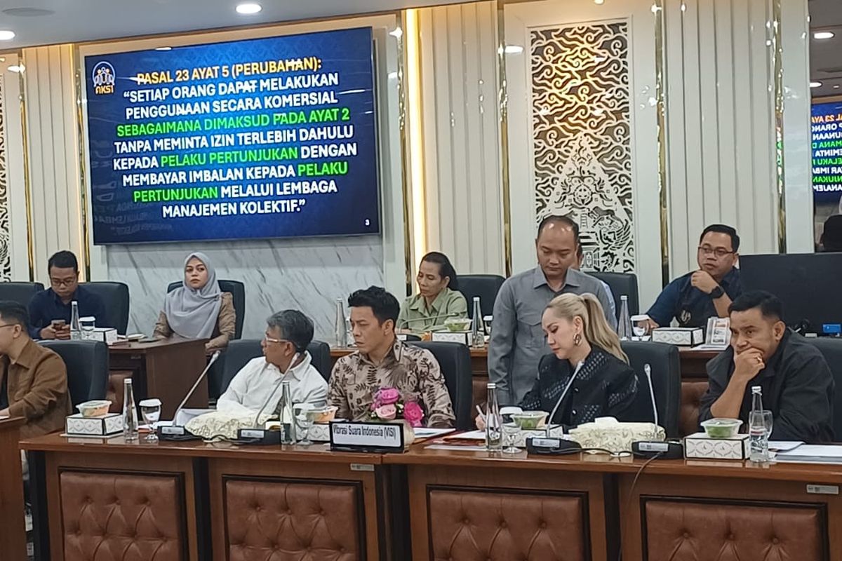 Rapat DPR RI Soal RUU Hak Cipta Memanas, Ahmad Dhani Ditegur karena Menyela Ariel dan Judika