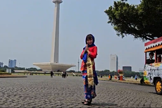 Jadi Puteri Kesenian Jakarta 2023, Etenia Croft Ajak Anak Indonesia Bangga Budaya Bangsa