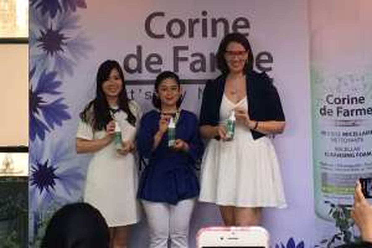 Peluncuran Micellar Cleansing Foam dari Corine de Farme.