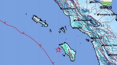 Gempa Dangkal 5,9 M Guncang Nias Utara Dini Hari, BMKG Ingatkan Potensi Susulan
