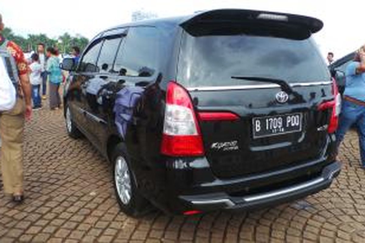 Kendaraan dinas Wakil Gubernur DKI Jakarta Djarot Saiful Hidayat