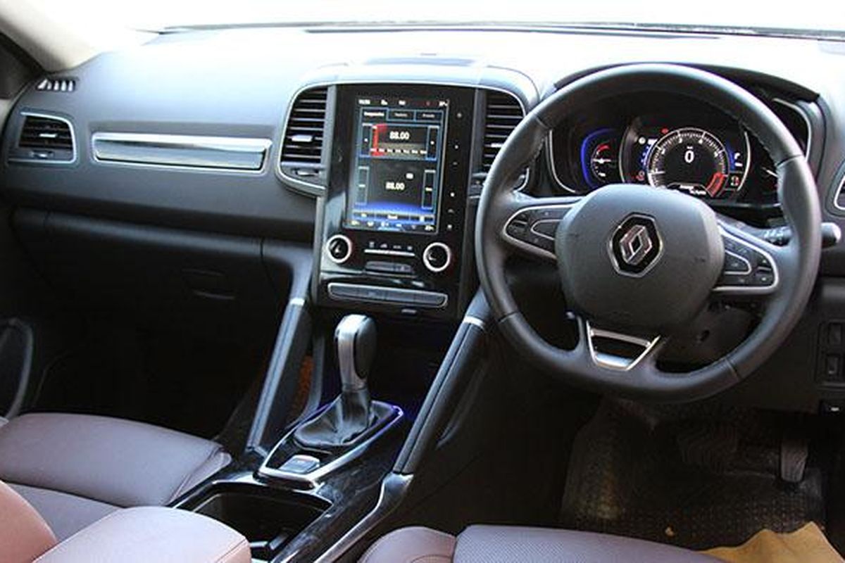 Interior New Renault Koleos.