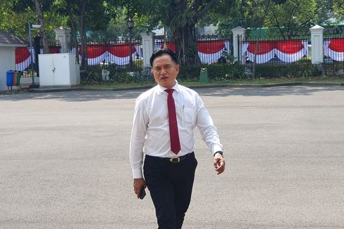 Bertemu Jokowi di Istana, Yusril Bahas Aspek Hukum Percepatan Pembangunan IKN
