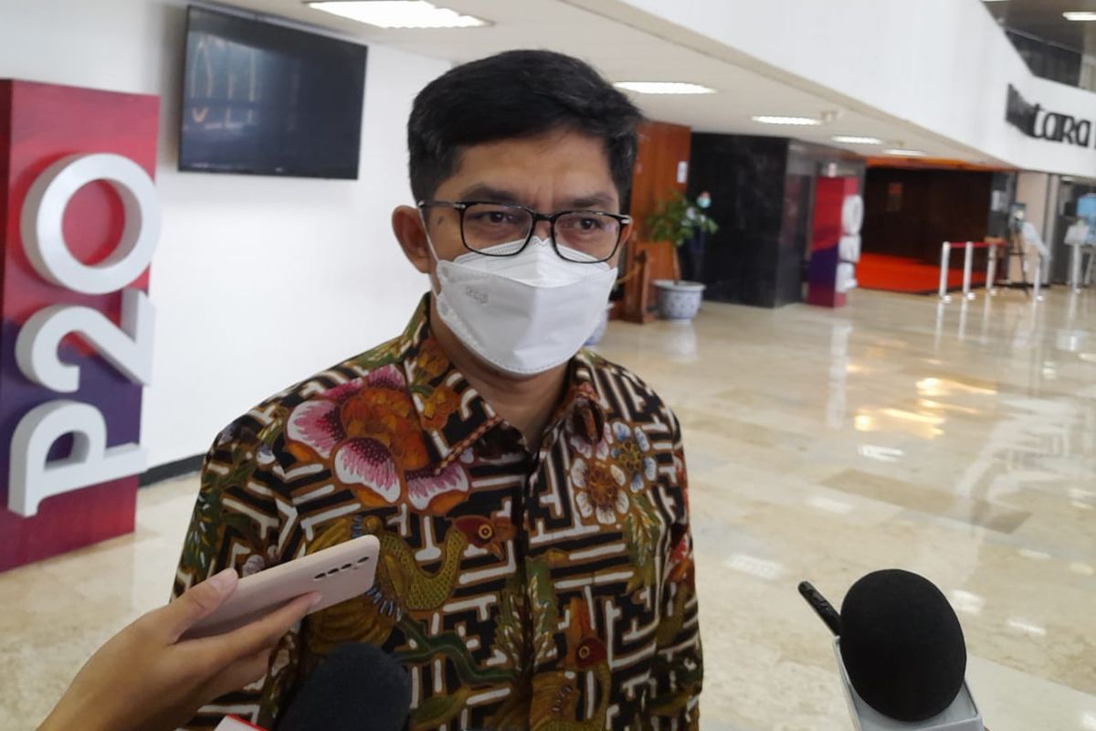 Komisioner Kompolnas Yusuf Warsyim ditemui di Kompleks Parlemen Senayan, Jakarta, Kamis (28/7/2022).