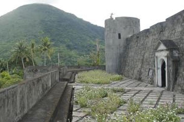Benteng Belgica di Banda Neira, Maluku.