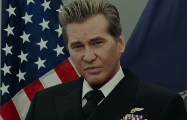 Val Kilmer di film Top Gun: Maverick