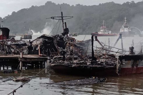 Kerugian Kebakaran Puluhan Kapal Nelayan di Cilacap Capai Rp 130 Miliar
