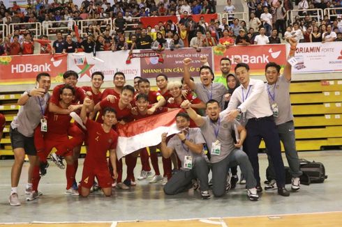 Indonesia Bertemu Myanmar di Semifinal Piala AFF Futsal 2019