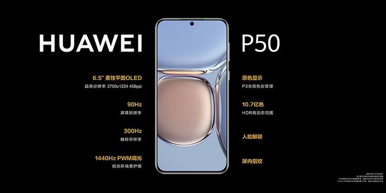 Ilustrasi Huawei P50