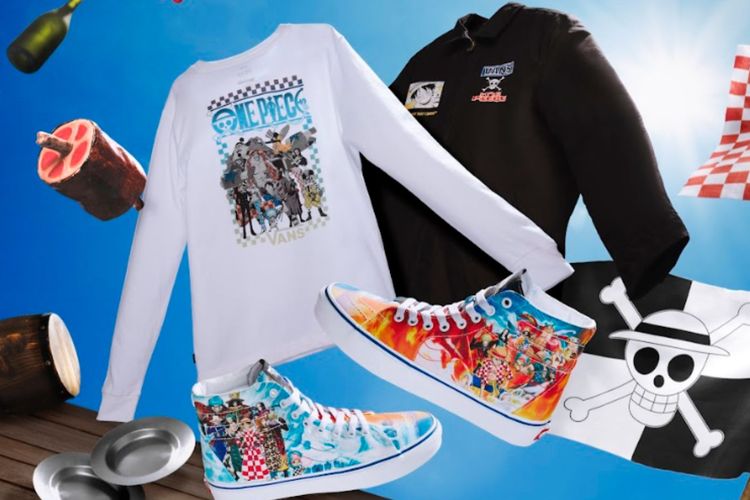 Menengok Keseruan Petualangan One Piece di Sepatu Terbaru Vans