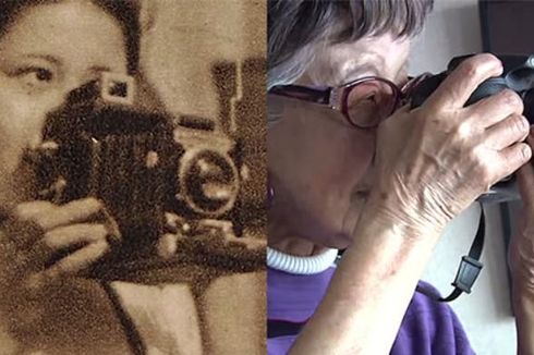 Nenek 101 Tahun Masih Aktif Jadi Jurnalis Foto