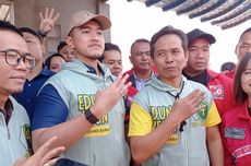 Kaesang dan Paslon Edi-Unjang Blusukan ke Pasar Lembang, Borong Tahu dan Baju Bayi