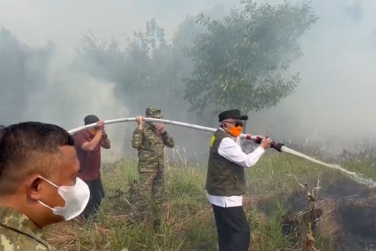 KSAL soal Karhutla di Kalsel: Tidak Separah Apa yang Kita Lihat di Media Sosial