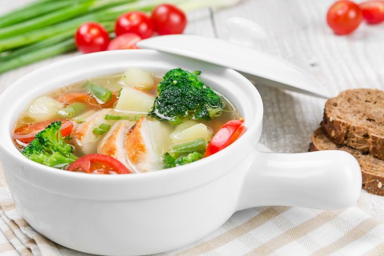 Resep Sop Brokoli Sosis Menu Sarapan Sehat Dan Praktis