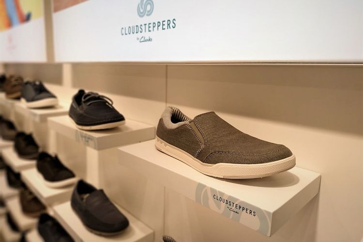 Koleksi sepatu Cloudsteppers by Clarks