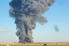  Kebakaran Landa Peternakan Sapi Texas, 18.000 Ternak Mati
