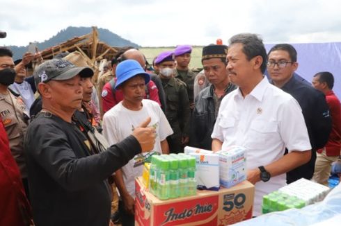 KKP Beri Bantuan Ikan Beku, Obat, dan Beras Senilai Rp 734,6 Juta untuk Korban Gempa Cianjur