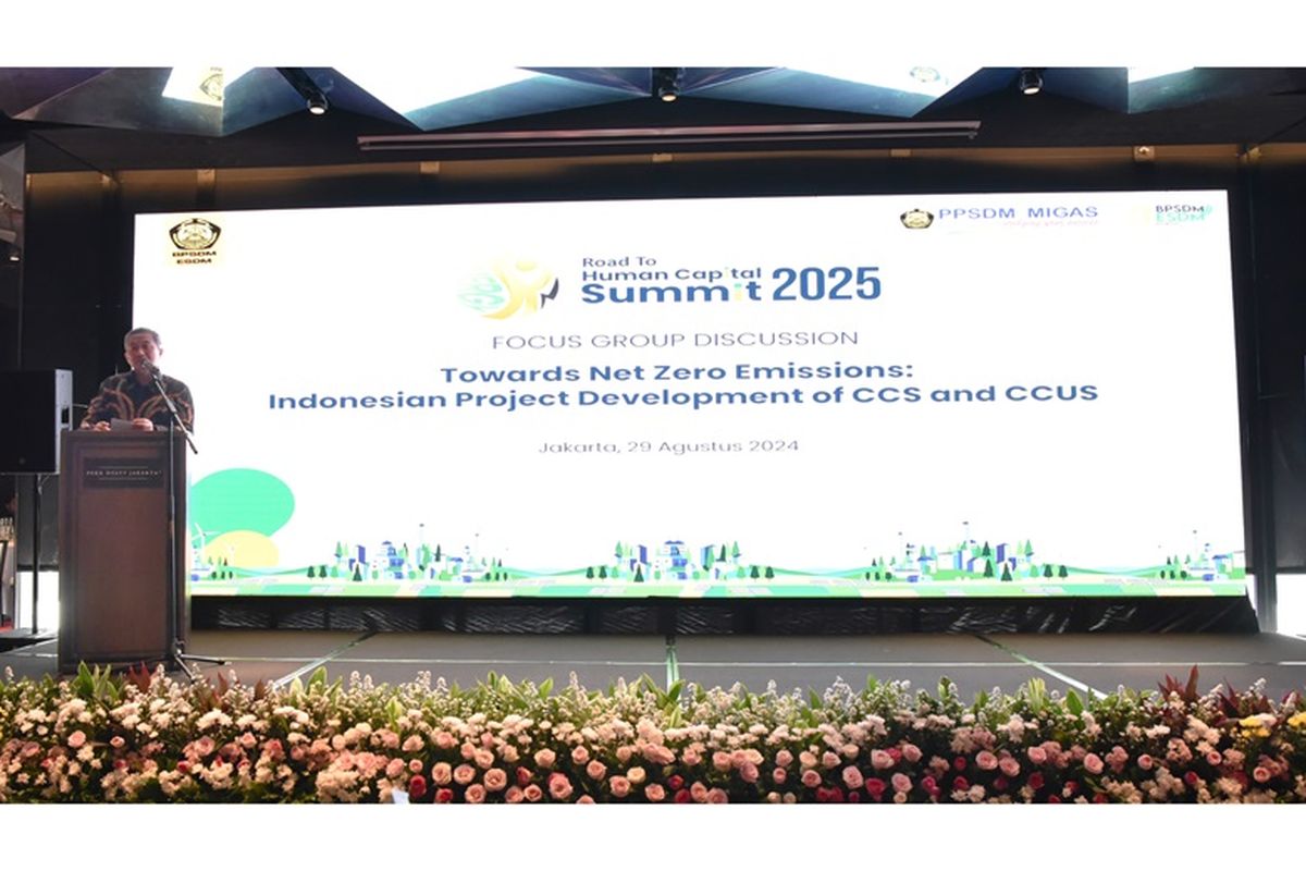 Event Towards Net Zero Emissions: Indonesian Project Development of CCS and CCUS dari BPSDM Kementerian ESDM. 