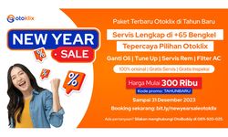 Tahun Baru, Manfaatkan Diskon Servis Ganti Oli Mobil dari Otoklix