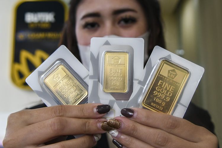 Akhir Pekan, Harga Emas Antam Turun Rp 4.000 per Gram