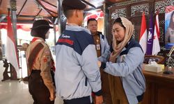 Lepas 48 Pramuka Penggalang Ikuti Jamnas XII, Bupati Brebes Pesan Jaga Nama Daerah