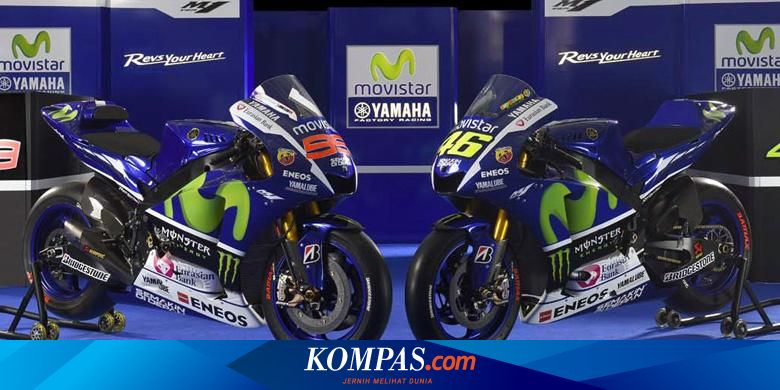 Ini Corak Baru Movistar Yamaha Motogp 15
