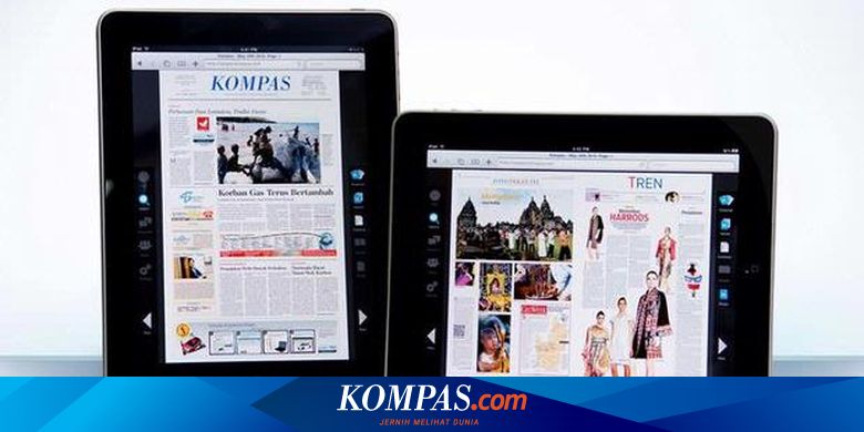 Kompas Epaper Pertama Dalam Format Ipad
