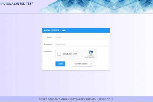 Pendaftar CPNS Tembus 5 Juta Pelamar, BKN akan Maintenance Website